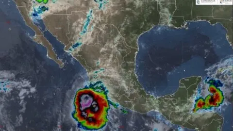 ¡Baja de intensidad! Huracán Polo se degrada a categoría 4; estos estados tendrán lluvias intensas y vientos fuertes