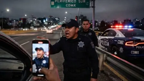 Detienen a Eva María Beristain; así fue el momento que grabó