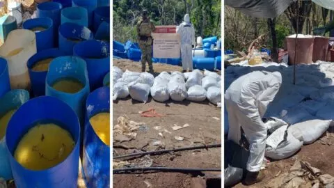 Aseguran más de 16 toneladas de metanfetamina en Sinaloa; DEA destaca participación