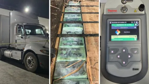 Aseguran 249 kilos de cocaína y fentanilo en la Aduana de Tijuana