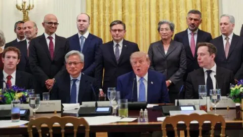 Estos son los rostros que dominan la inteligencia artificial que se reunieron con Trump, qué hablaron