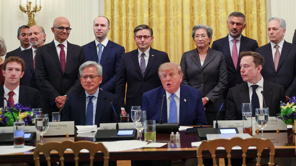 Estos son los rostros que dominan la inteligencia artificial que se reunieron con Trump, qué hablaron