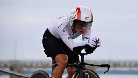 Romina Hinojosa termina en el lugar 28 de la contrarreloj femenina del Mundial de Ruta