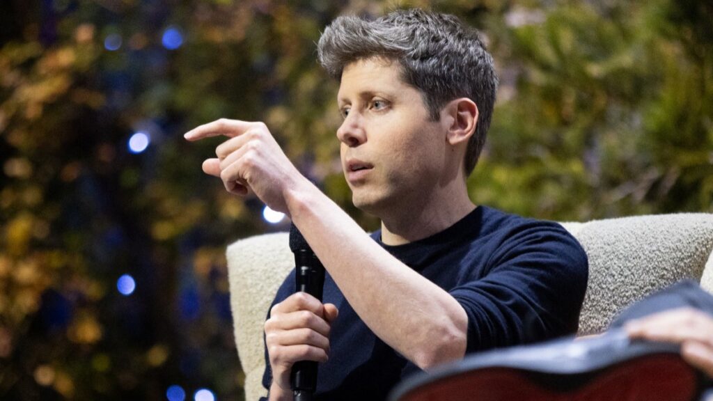 Sam Altman lanza mensaje en medio de debates por IA