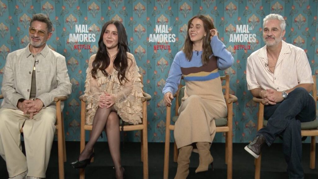 Miguel Rodarte, Diana Bovio, Cassandra Ciangherotti y Juan Pablo Medina
