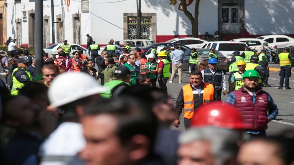 Sismo en México