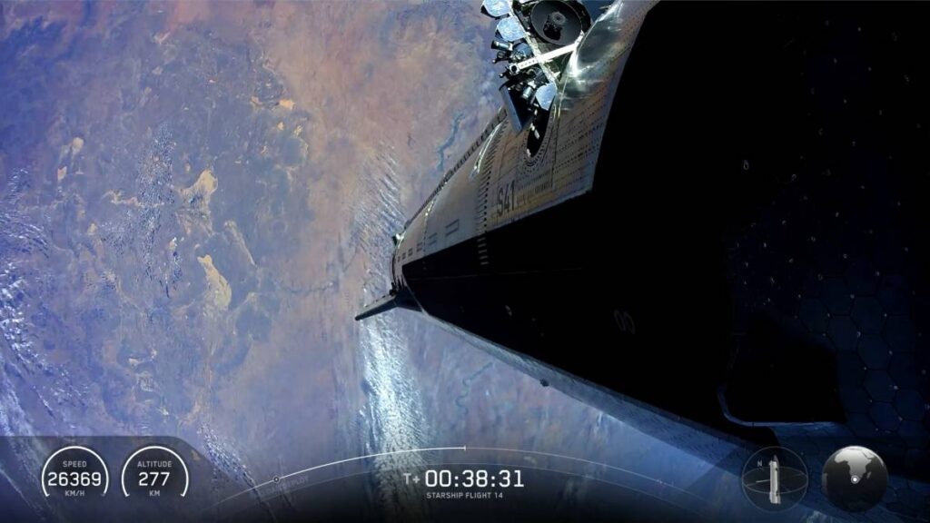 Space X lanza un cohete