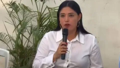 Esposa de alcalde de Juchitán detenido pide seguridad tras retiro de escolta