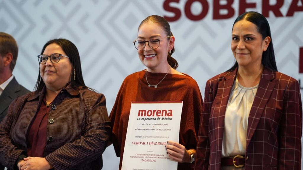 Morena designa a Verónica Días como coordinadora de la Transformación en Zacatecas
