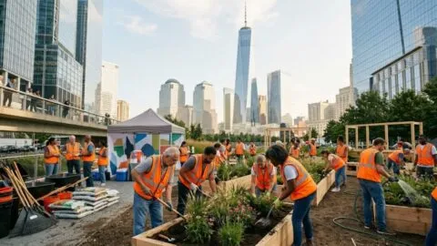 Voluntariado para el 9/11: Cómo y dónde ayudar en Nueva York hoy