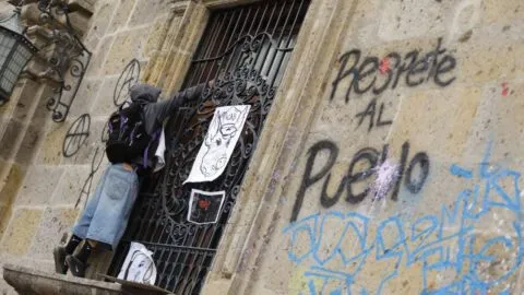 Imágenes: así amanece Guadalajara tras los disturbios por la marcha por el agua