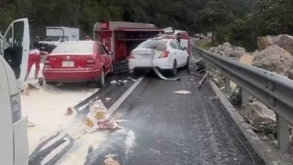 Dos accidentes en autopista de Chiapas dejo dos muertos y 10 heridos