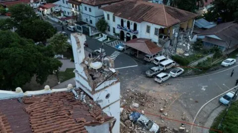 Nuevos videos del terremoto en Panamá: así quedaron las calles