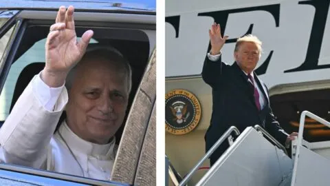 Trump desea pronta recuperación al Papa León XIV tras cirugía por cáncer de pulmón