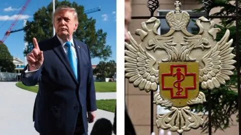 Trump ofrece apoyo a Rusia tras posible infección de peste neumónica en un laboratorio ruso