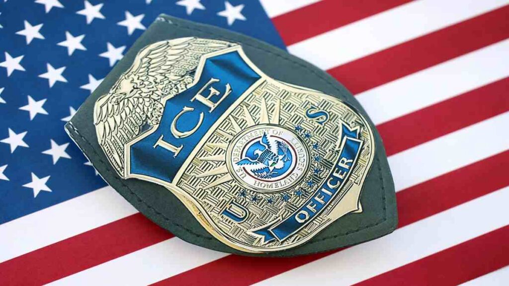 Agente ICE de Estados Unidos