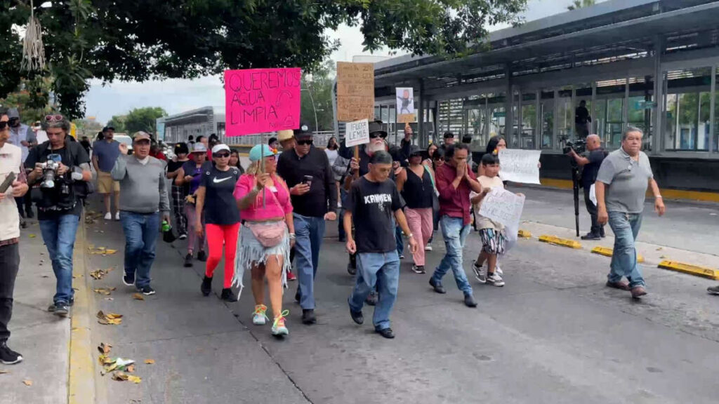 falta de Agua Guadalajara crisis Jalisco