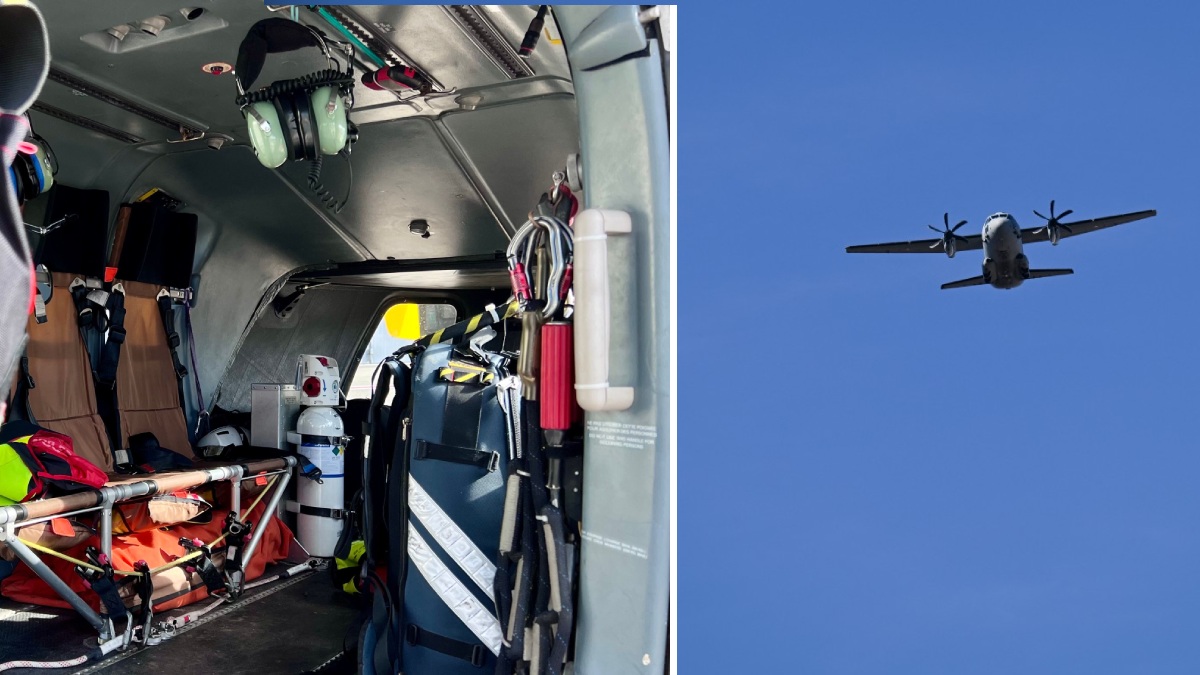 Avión ambulancia desaparece frente a EE. UU.; cayó más de 3 mil 650 metros en tres minutos