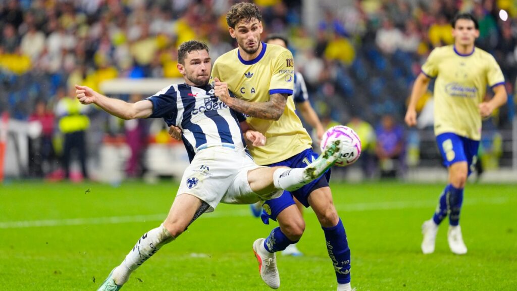 América empat+o 1-1 ante Monterrey
