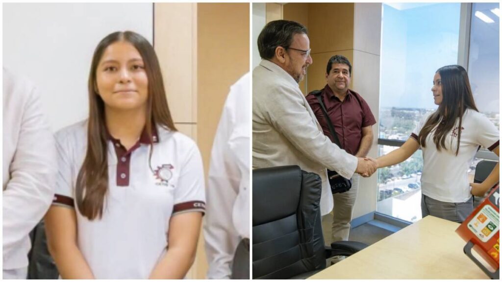 Ángela Karime Hernández ha sobresalido con su extintor sonoro a nivel internacional