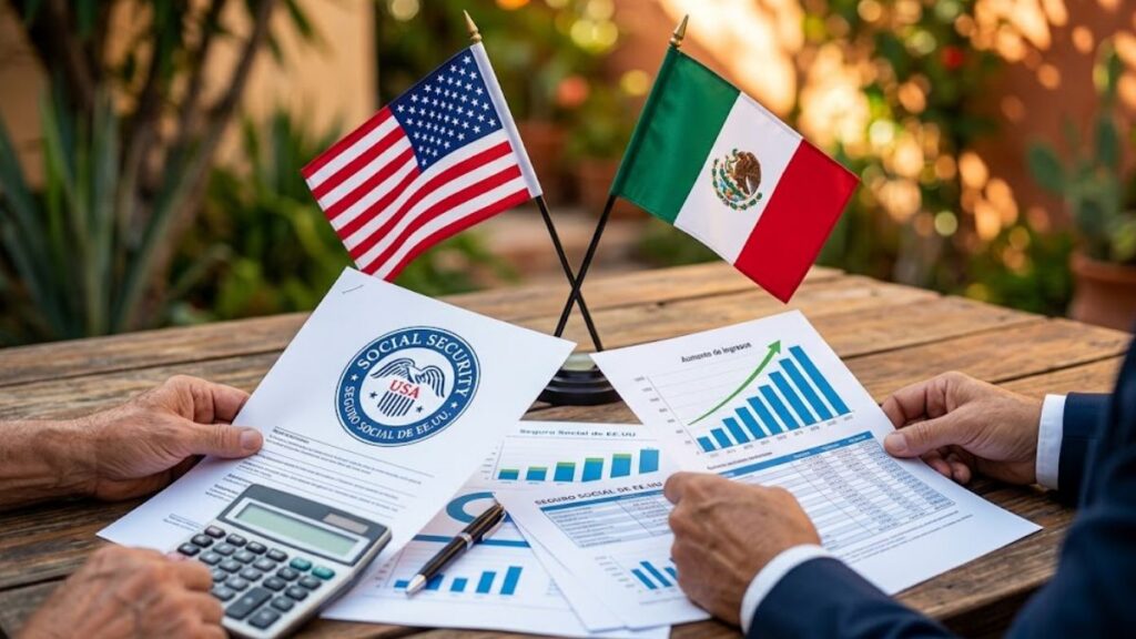 Los ciudadanos estadounidenses que reúnen los requisitos pueden, por lo general, seguir recibiendo sus beneficios mientras viven en México