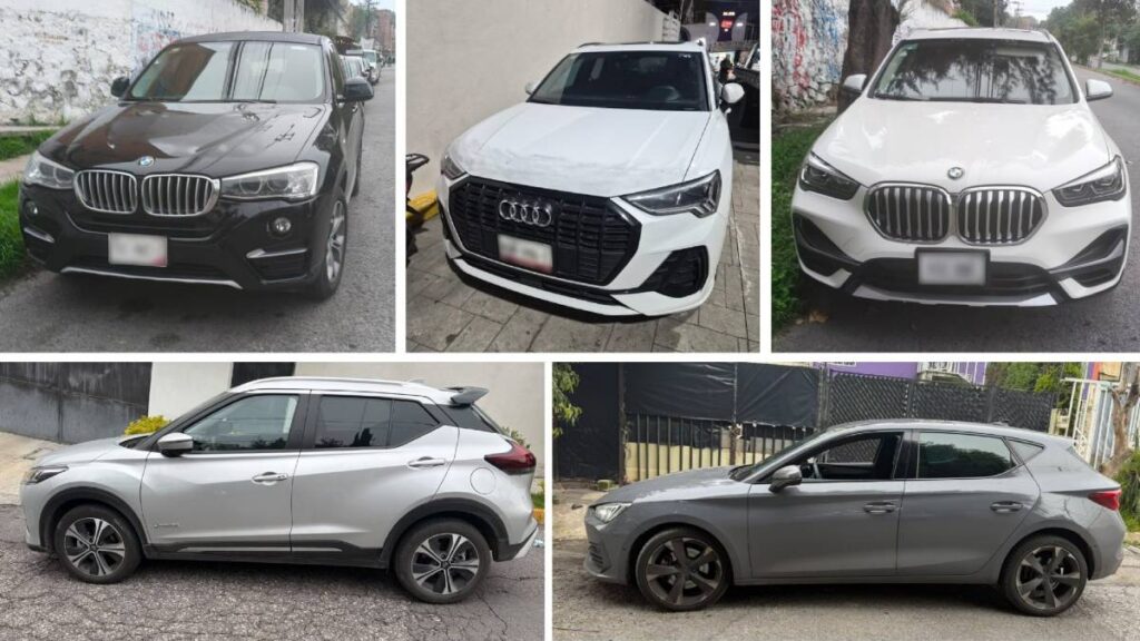 Caen 3 por robo de autos en Anzures