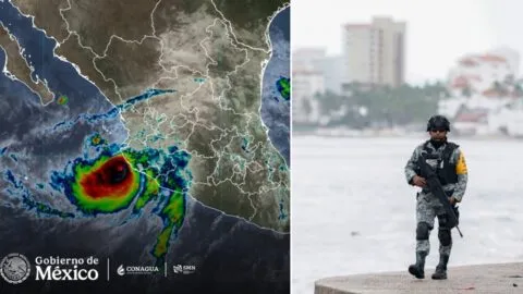 Huracán Simon cambia su trayectoria y rozará México: mantienen alerta por lluvias, vientos y oleaje en estos estados