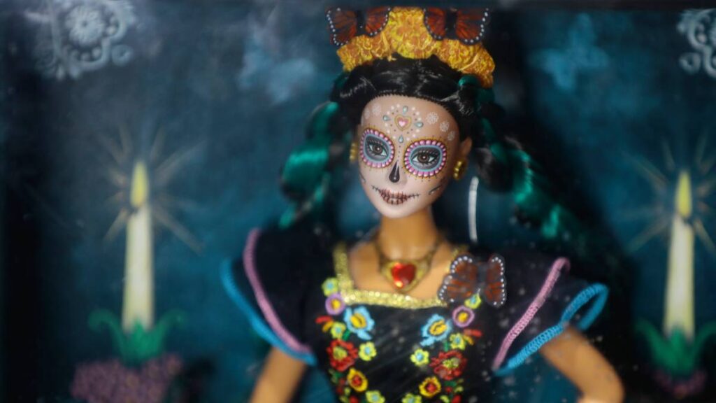 Barbie Catrina es una edición premium de Día de Muertos