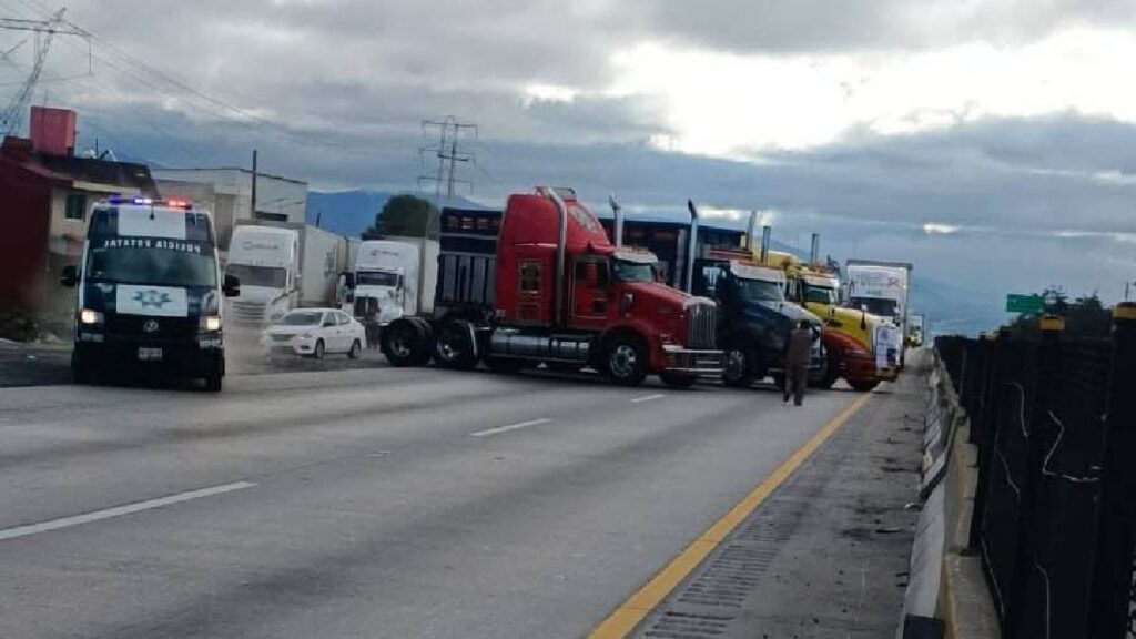 Bloqueos en Puebla