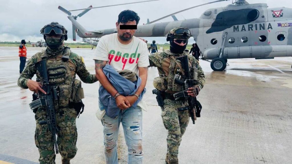 Cae en Oaxaca el Semáforo, jefe regional del CJNG.