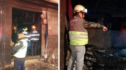 ¡Fuerte estruendo en CDMX! Explota transformador en inmueble de Avenida Juárez