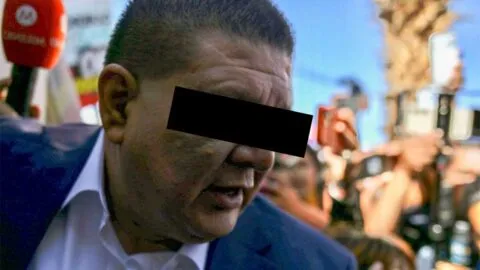 Trasladan al Altiplano al exfiscal César Jáuregui, acusado de traición a la patria