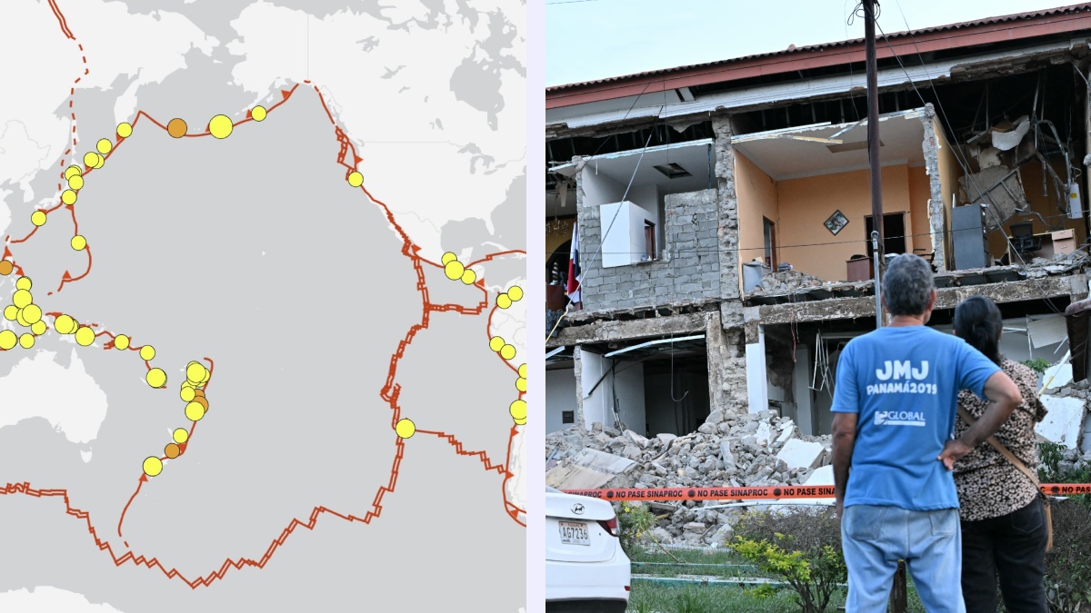 Se mueve el Cinturón de Fuego: Panamá, Vanuatu y Alaska se sacuden esta semana
