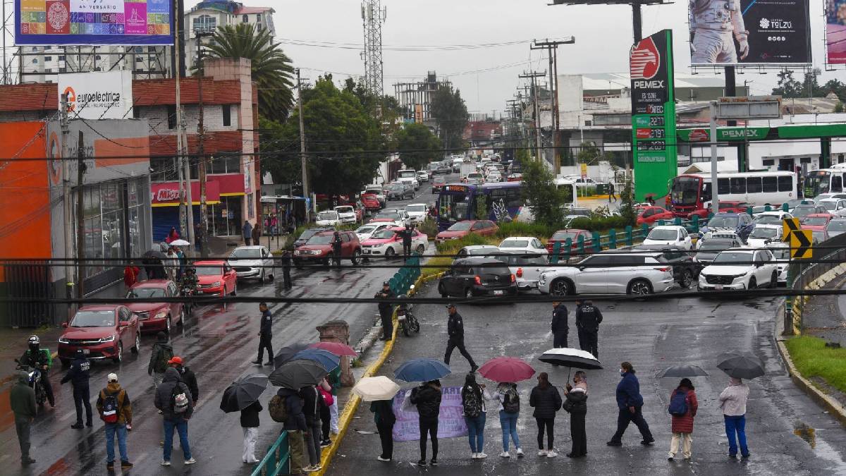 Circuito Interior, cerrado parcialmente por manifestantes; consulta alternativas viales