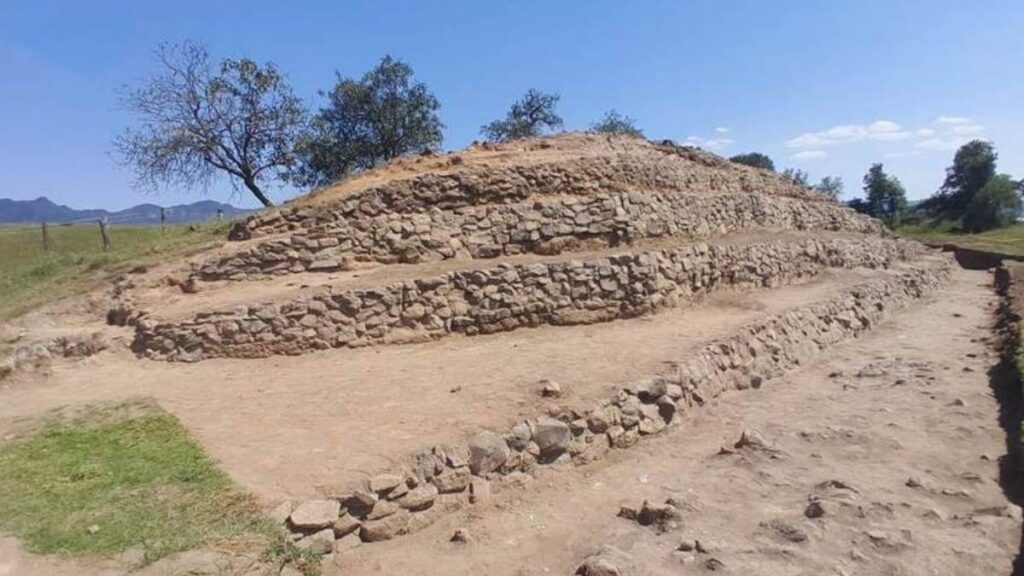 Imagen del Conjunto astronómico encontrado en Puebla