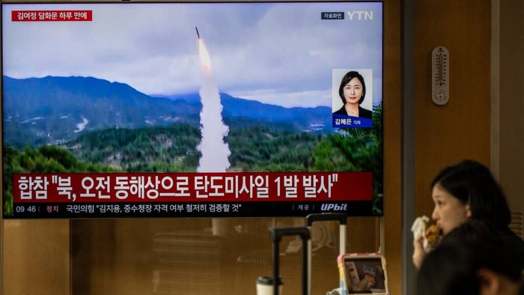 Corea del Norte afirma que lanzó misil con IA