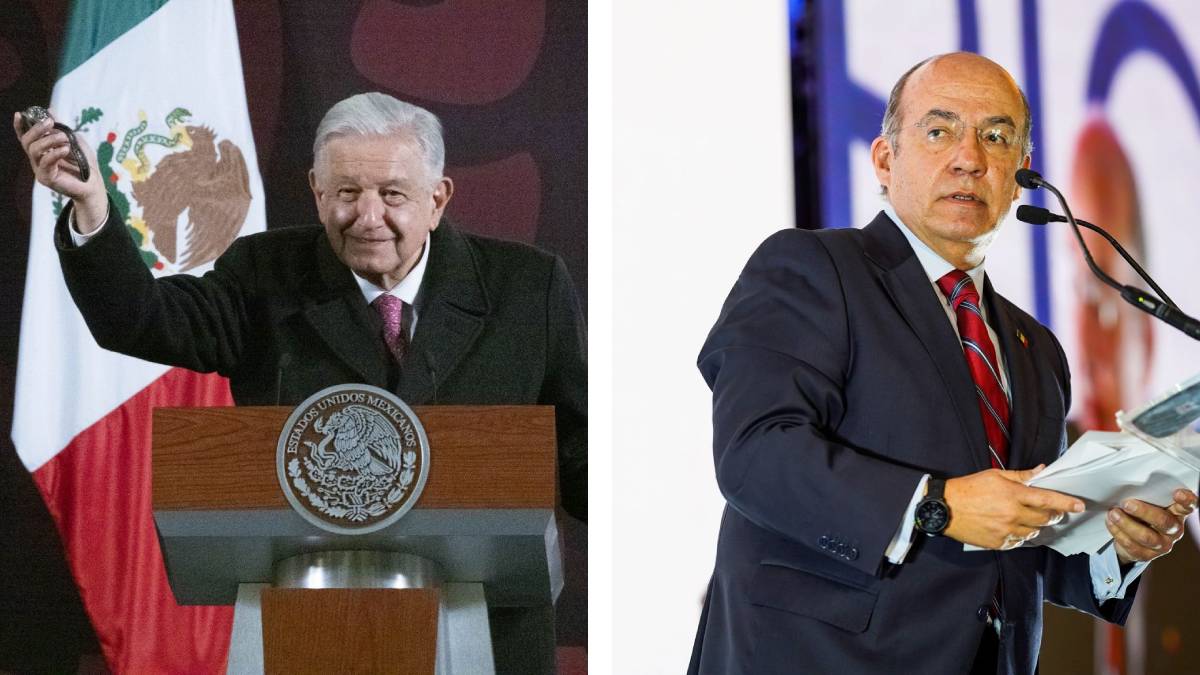 Calderón y AMLO reaparecen con visiones opuestas sobre México