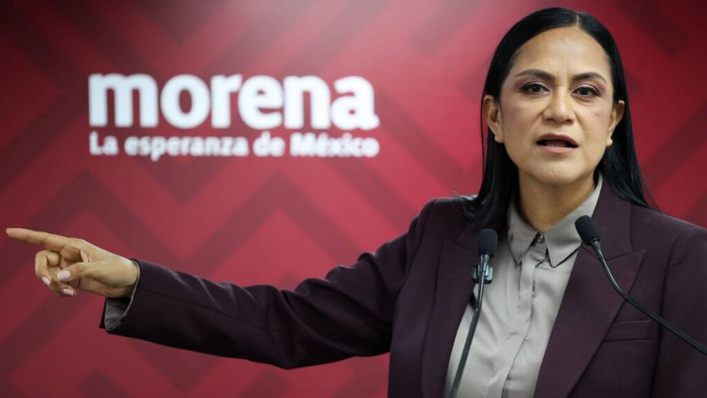 Ariadna Montiel, presidenta nacional de Morena.
