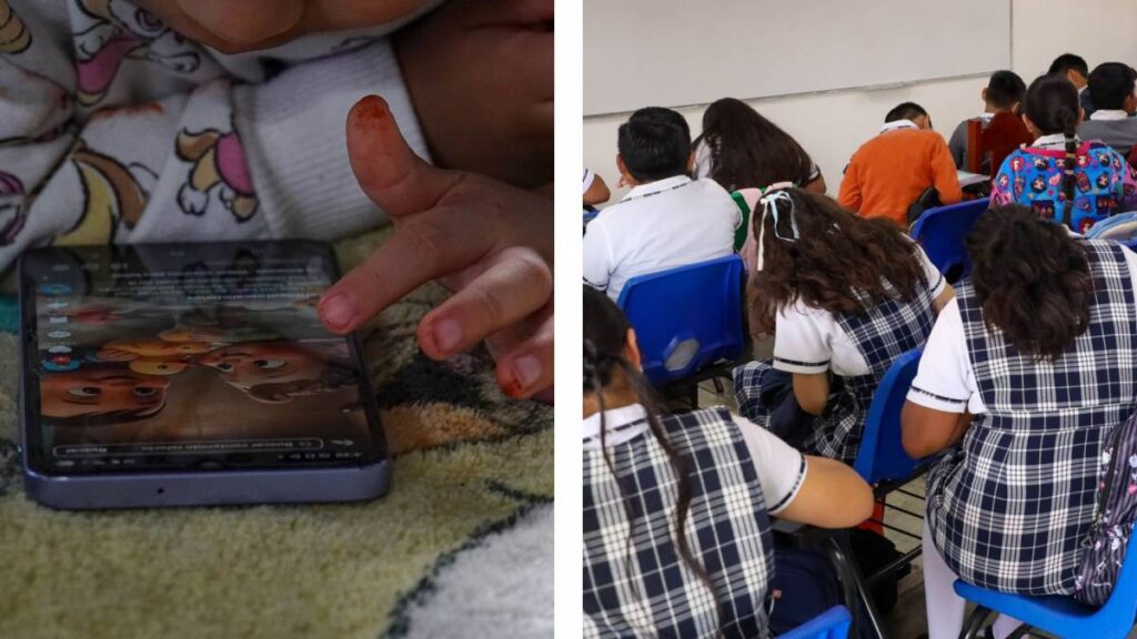 Avanza plan para restringir uso de celulares en clases.