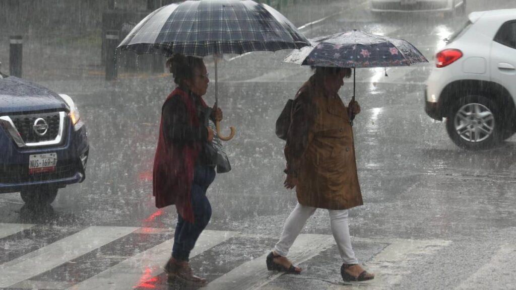 Lluvias en varias zonas del país