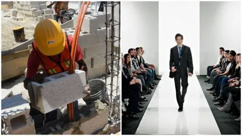 De la pasarela a la obra: Lauren Cardoso, el modelo que cambió de vida y se convirtió en albañil en Oaxaca