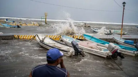 Se forma depresión tropical Nueve en el Golfo de México; lluvias, viento y oleaje ponen en alerta a estados
