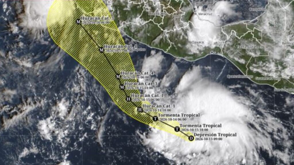 Se formó la depresión tropical 21-E en el Pacífico