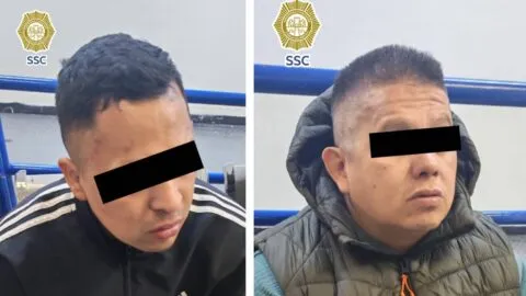 Detienen en Tlalpan a dos hombres acusados de golpear a agentes de Tránsito de la SSC; video se viralizó