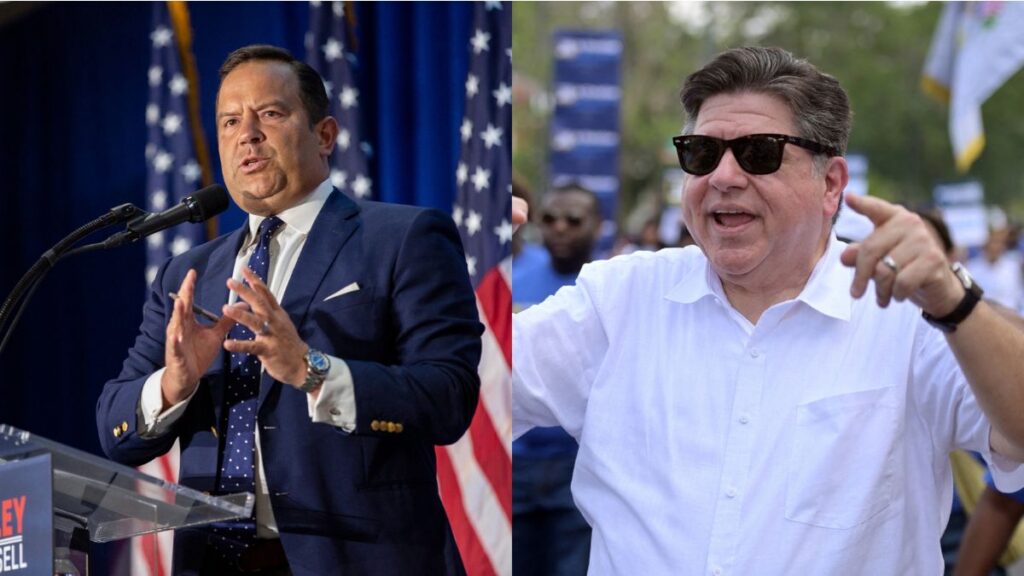 JB Pritzker vs Darren Bailey enfrentados en elecciones de Illinois