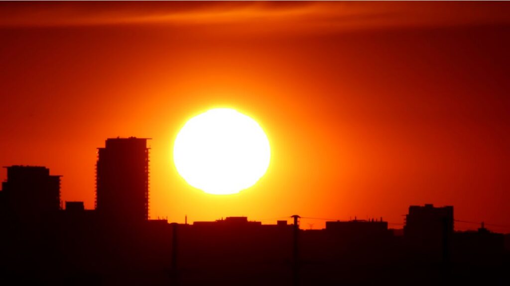 Atardecer en Estados Unidos