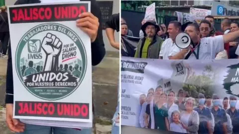 Megamarcha de trabajadores del IMSS EN VIVO: minuto a minuto hoy 13 de octubre en CDMX y estados