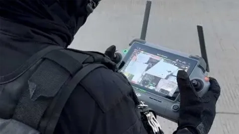 Localizan con dron a menor, víctima de probable secuestro virtual en Zacatecas