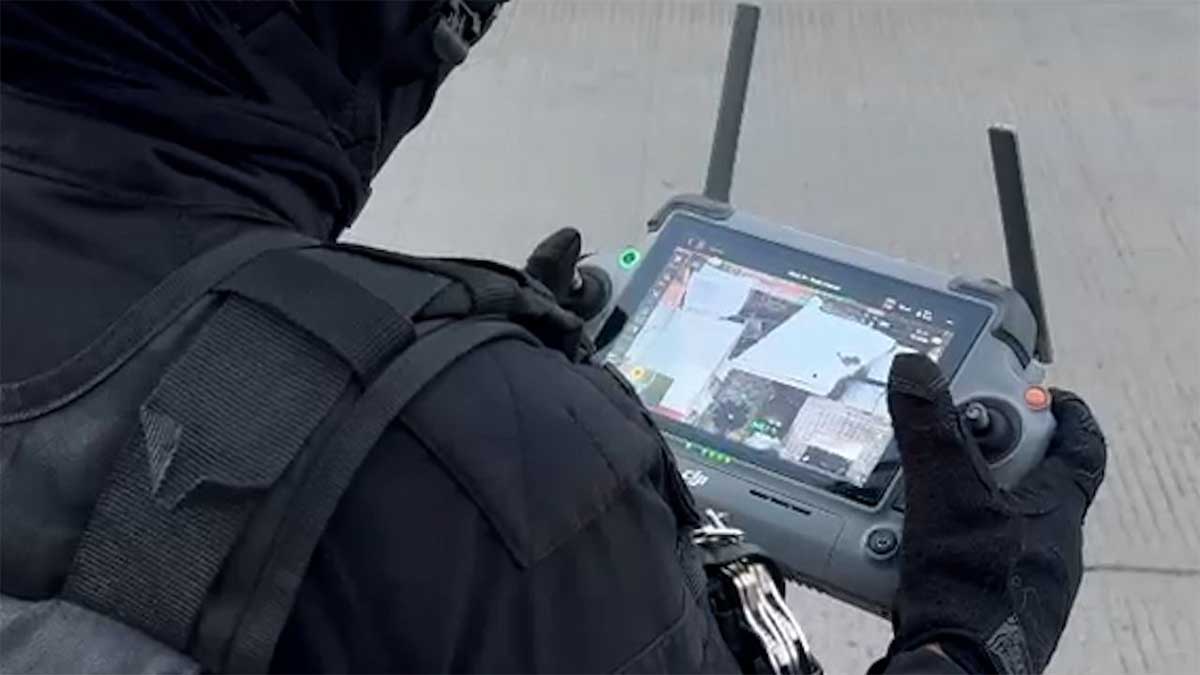 Localizan con dron a menor, víctima de probable secuestro virtual en Zacatecas
