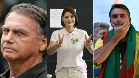 Familia Bolsonaro: Jair cumple condena, Flávio huye a EE. UU. y Michelle llega al Senado